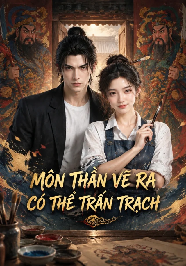 Môn Thần Vẽ Ra Có Thể Trấn Trạch